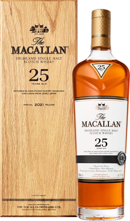 The Macallan Sherry Oak 25 Years Old