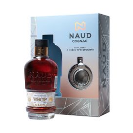 Naud VSOP Подарочный набор с флягой