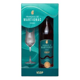 Francois de Martignac VSOP Подарочный набор с бокалом